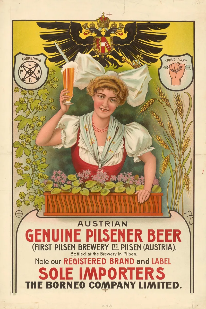 Austrian Genuine Pilsener Beer
