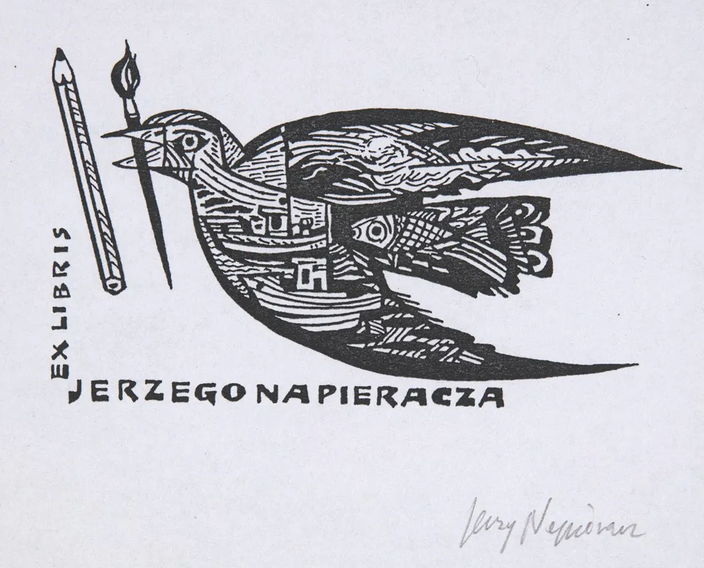 Autoekslibris Jerzego Napieracza 1929 2018