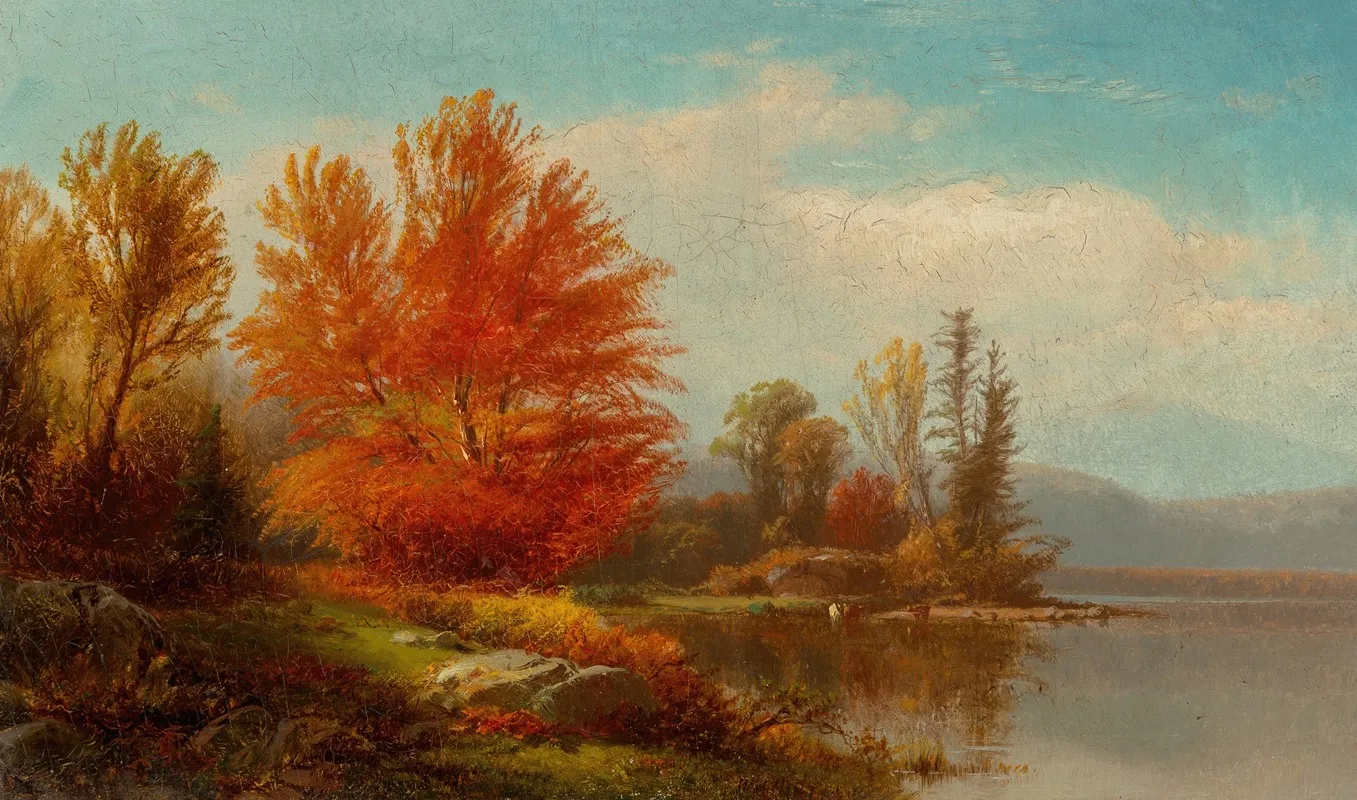 Autumn 30 by William Hart - Canvas Print