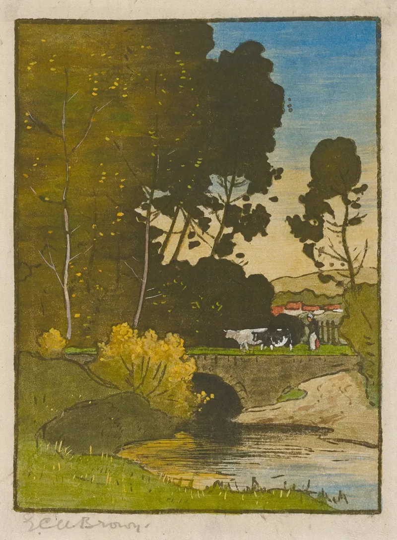Autumn 74 by Elizabeth Christie Austen Brown - Canvas Print