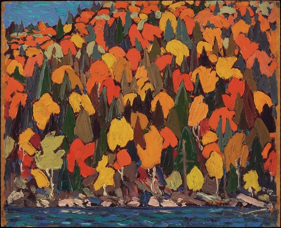 Autumn Foliage by Tom Thomson - Canvas Print
