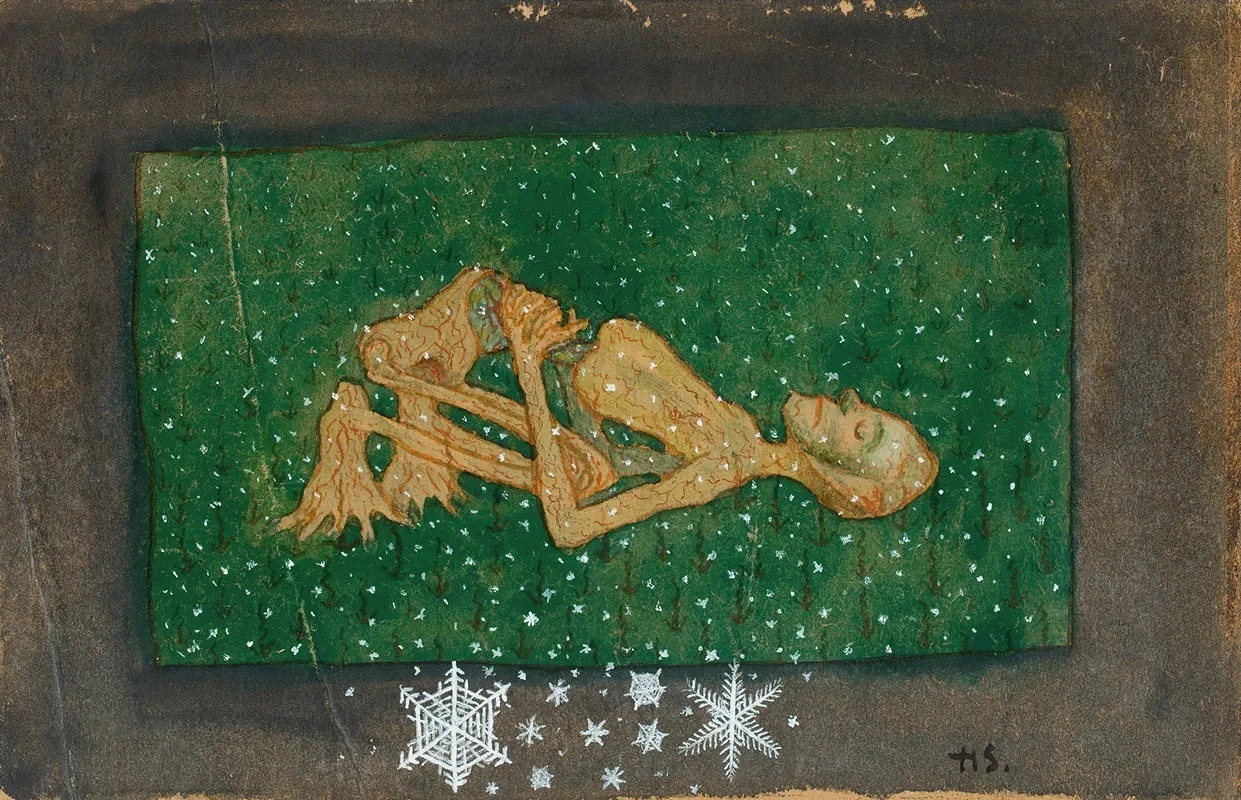 Autumn Ii by Hugo Simberg - Canvas Print