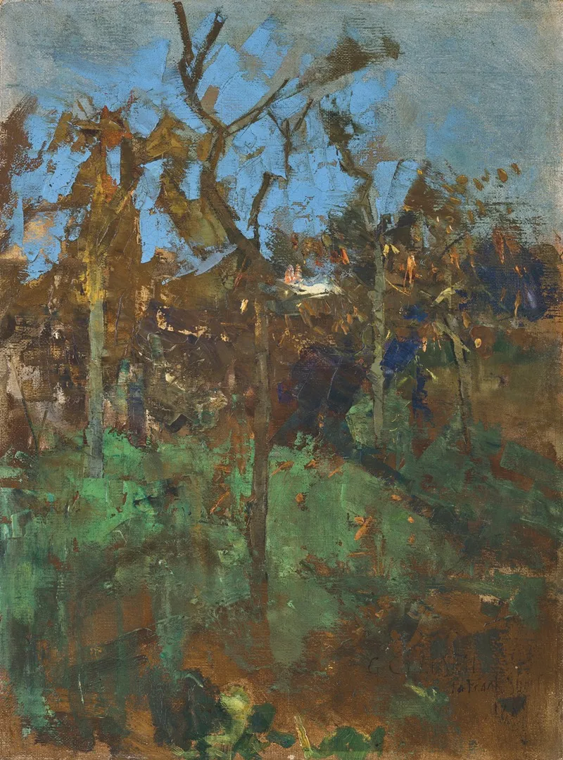Autumn Landscape Trees