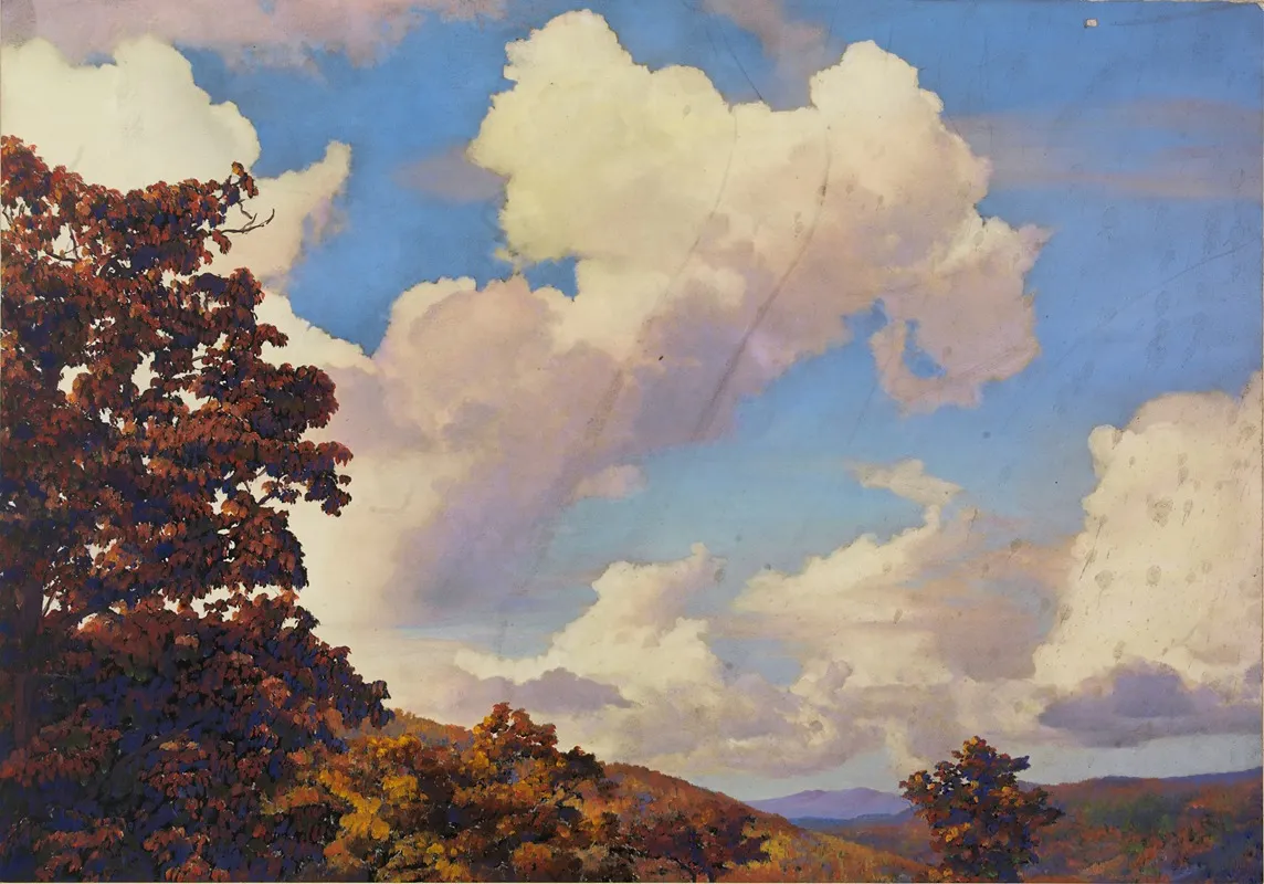 Autumn Mountain Landscape