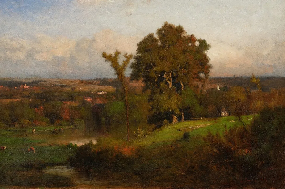 Autumn Near Marshfield