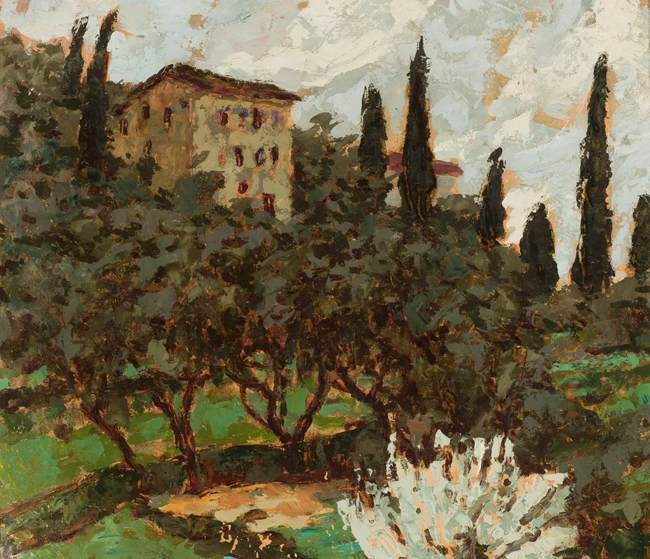 Autumn Whirlwind by Jan Bohuszewicz - Canvas Print