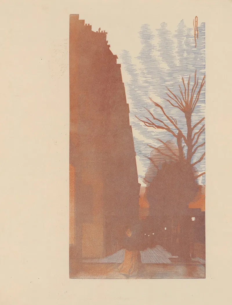 Avenue De Villiers Paris by Amédée Joyau - Canvas Print