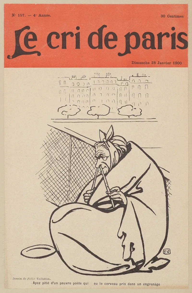 Ayez Pitie Dun Pauvre Poete Qui Eu Le Cerveau Pris Dans Un Engrenage