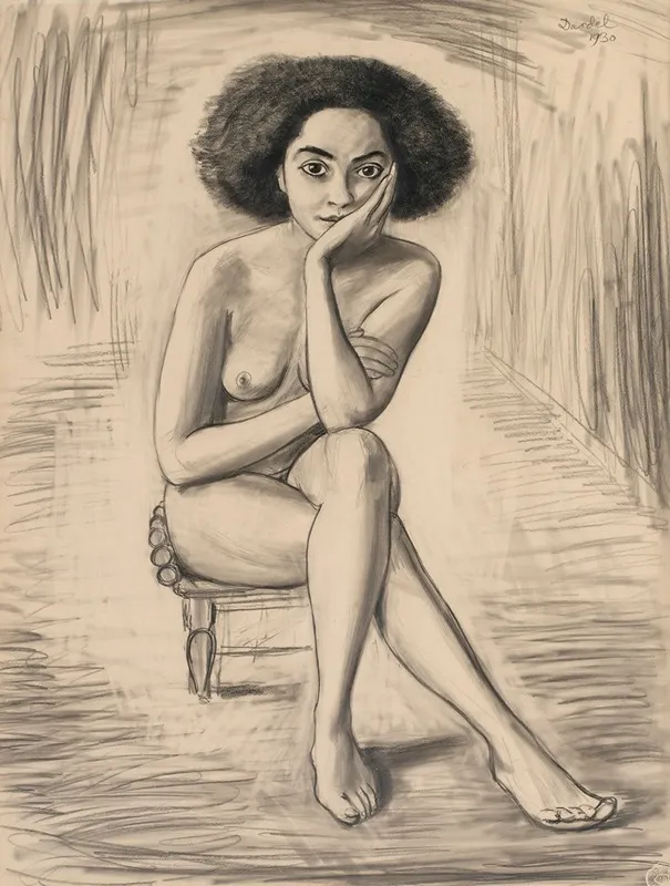 Aysha by Nils Dardel - Canvas Print