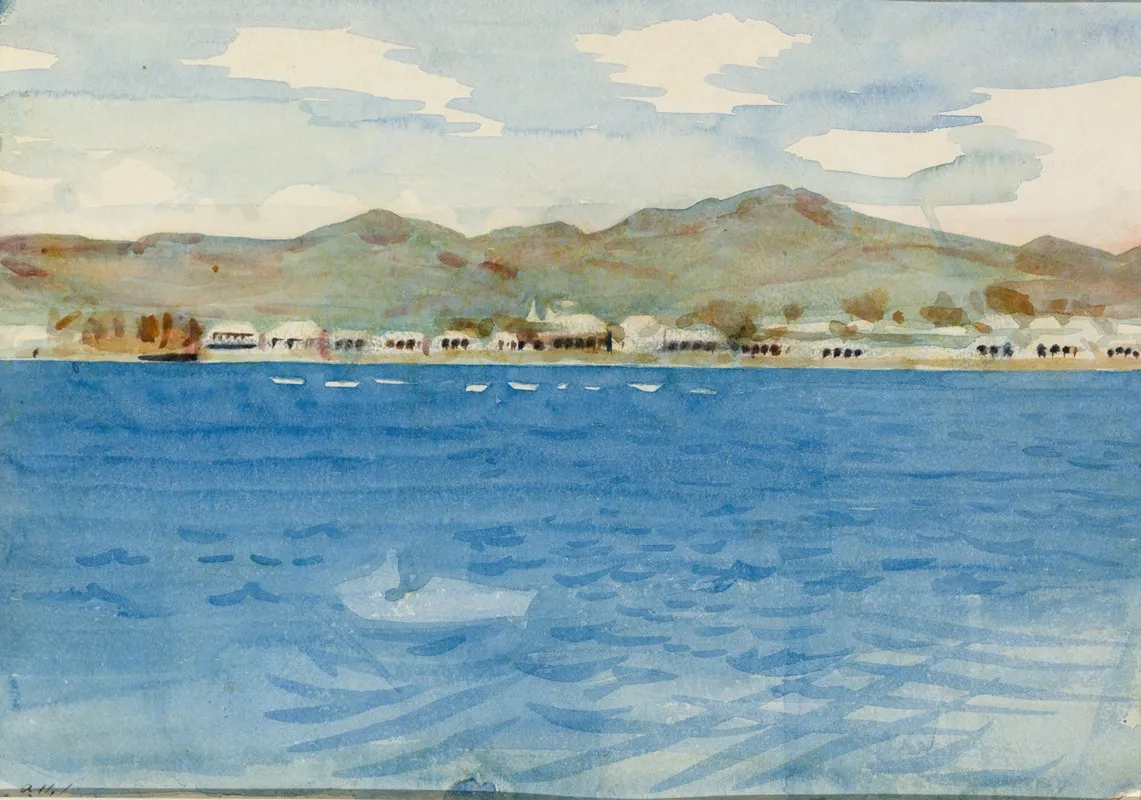 Azores by Abbott Handerson Thayer - Canvas Print