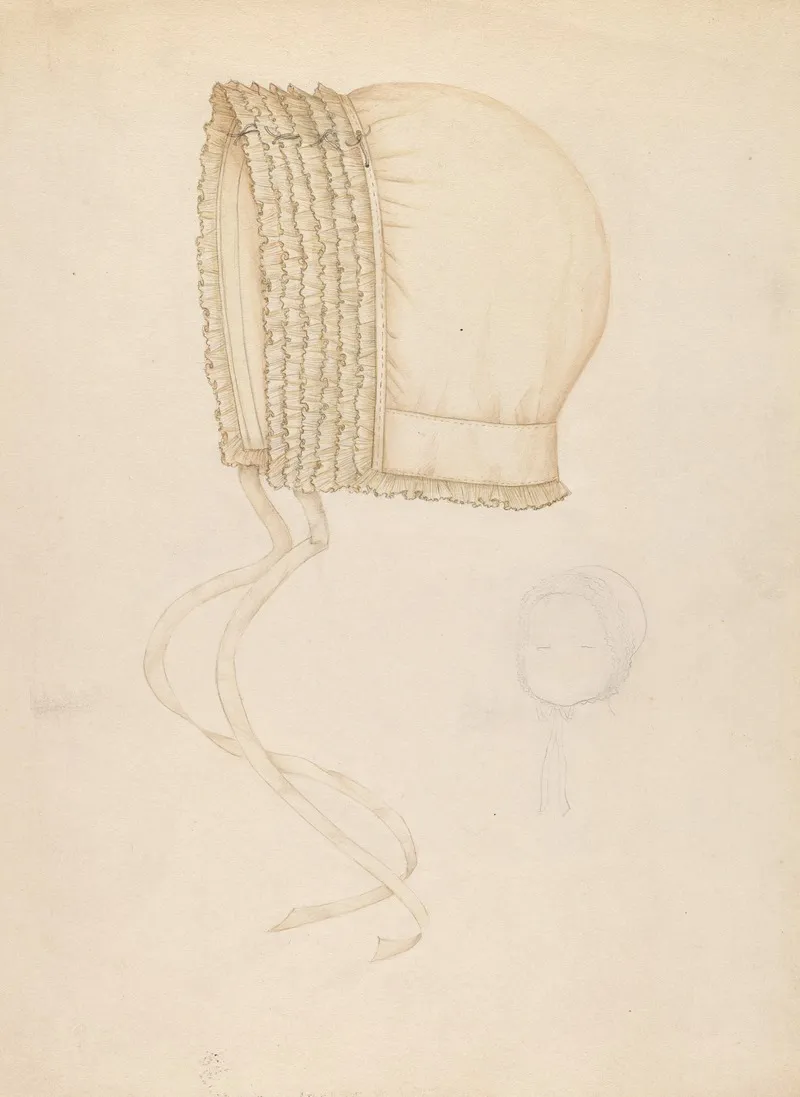 Babys Cap 9 by Sylvia De Zon - Canvas Print