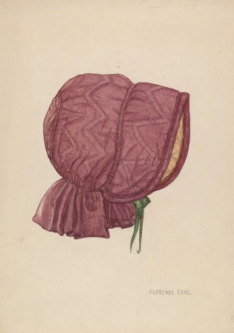 Babys Hood 2 by Florence Earl - Canvas Print