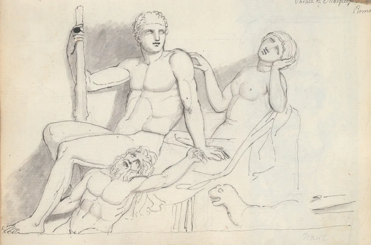 Bacchic Scene Palazzo Naro Rome