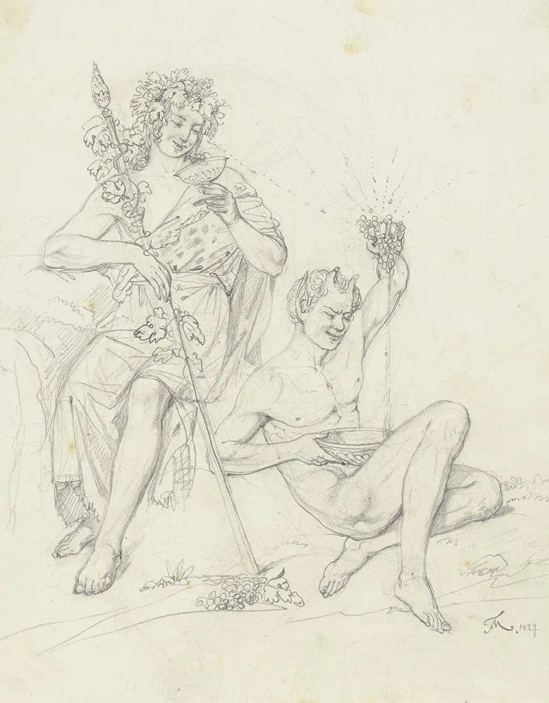 Bacchus And Faun