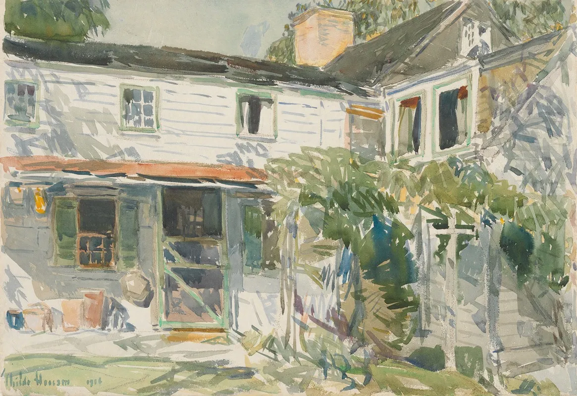 Back Of The Old House
