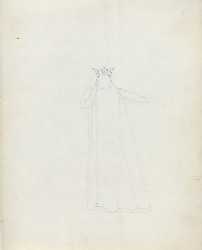 Back View Of Mrs Siddons