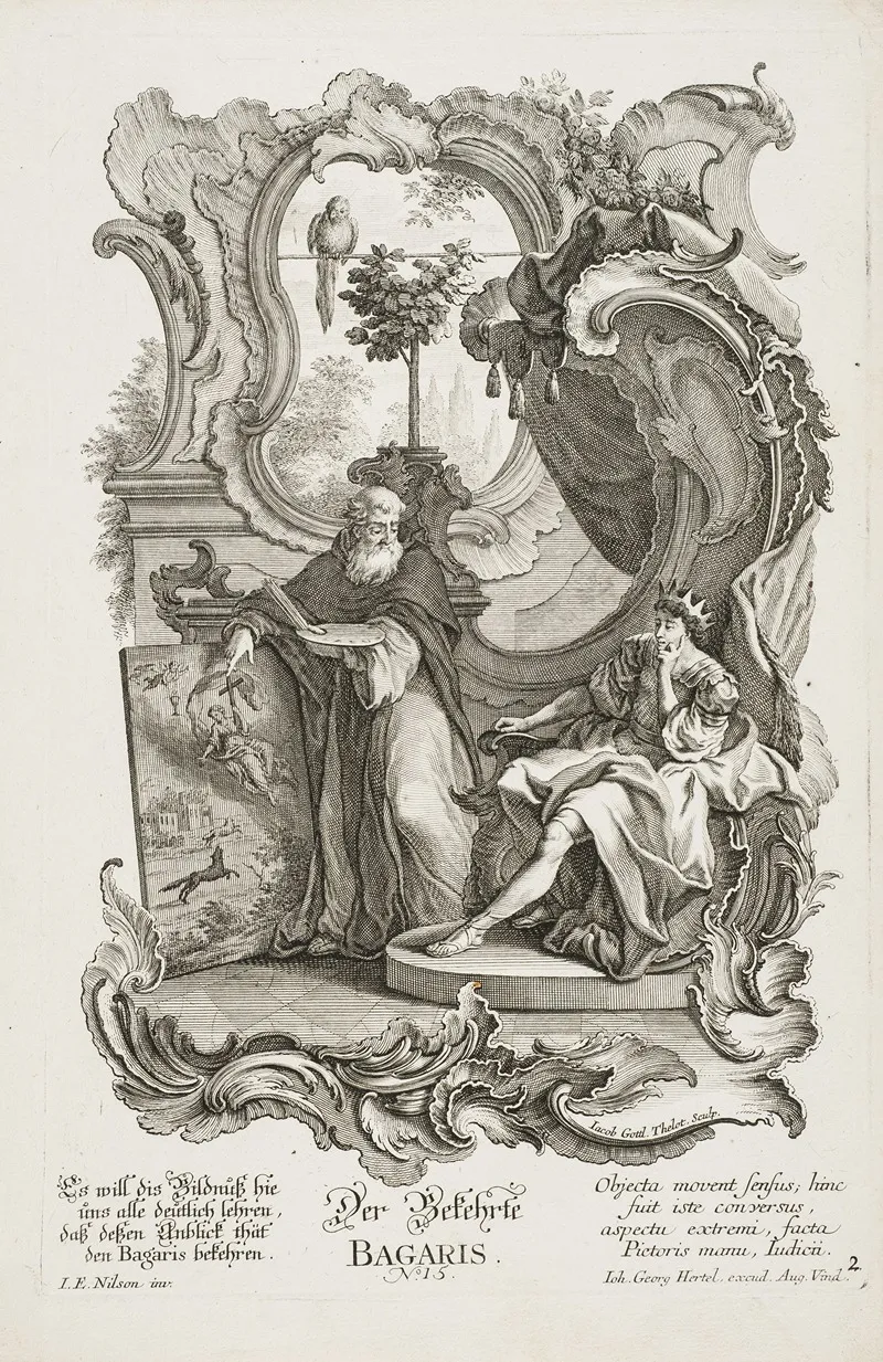 Bagaris by Jakob Gottlieb Thelott - Canvas Print