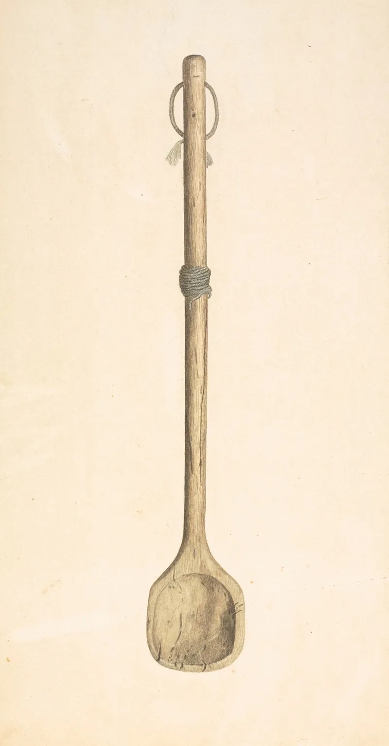 Bakers Mixing Spoon by Paul Poffinbarger - Canvas Print