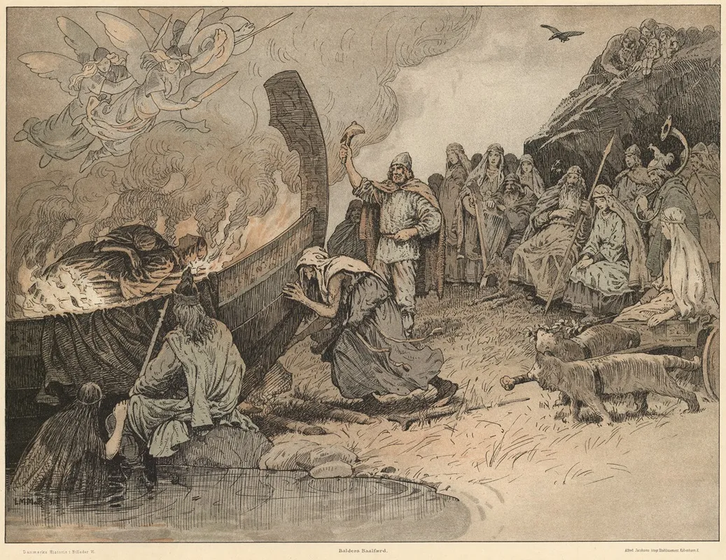 Balders Balfaerd Funeral Pyre Of Balder