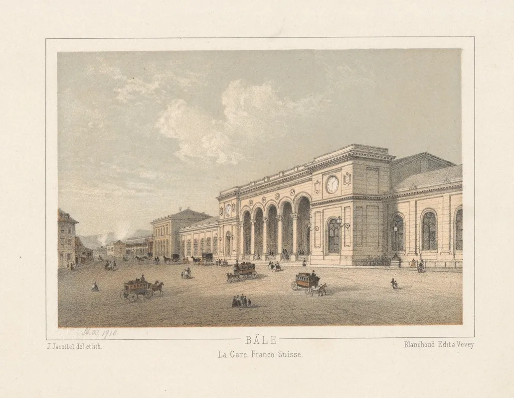 Bale La Gare Franco Suisse