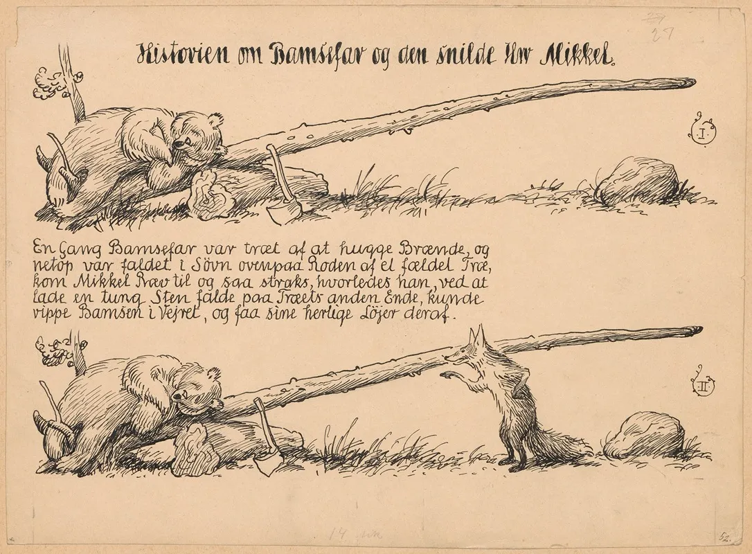Bamsefar Og Mikkel Raev Pl 02