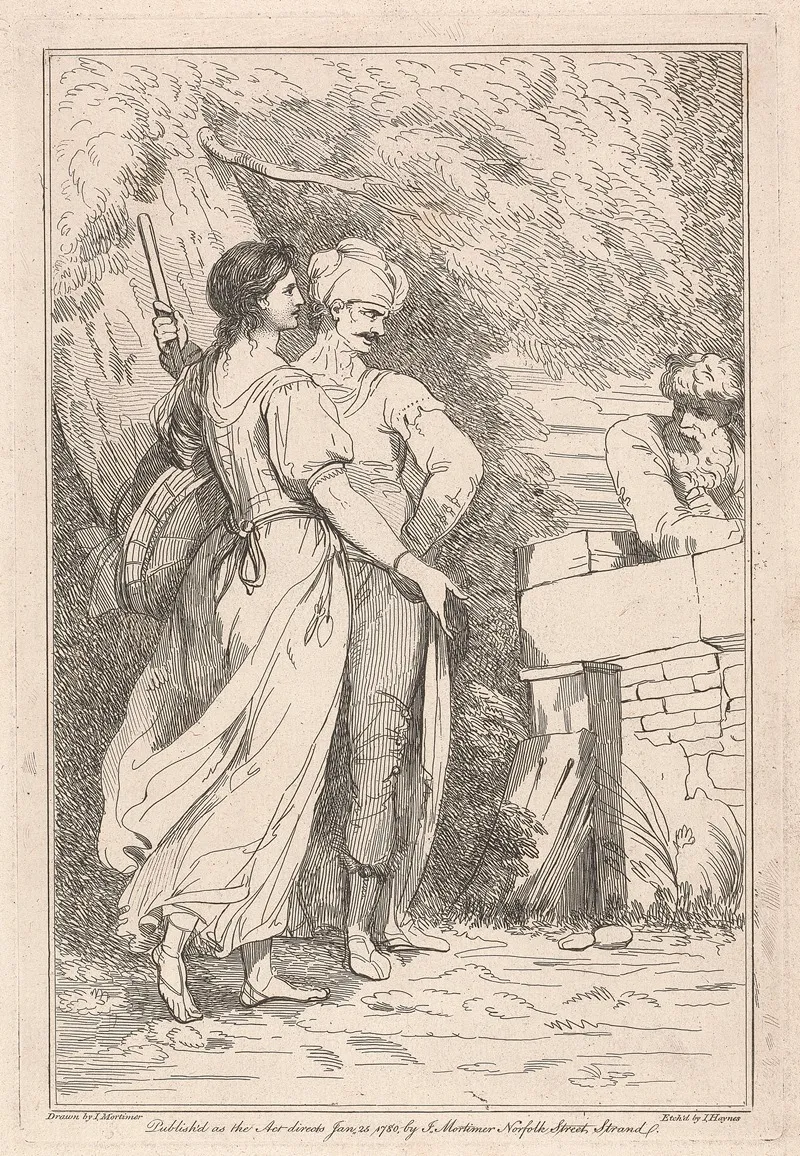 Banditti And Woman