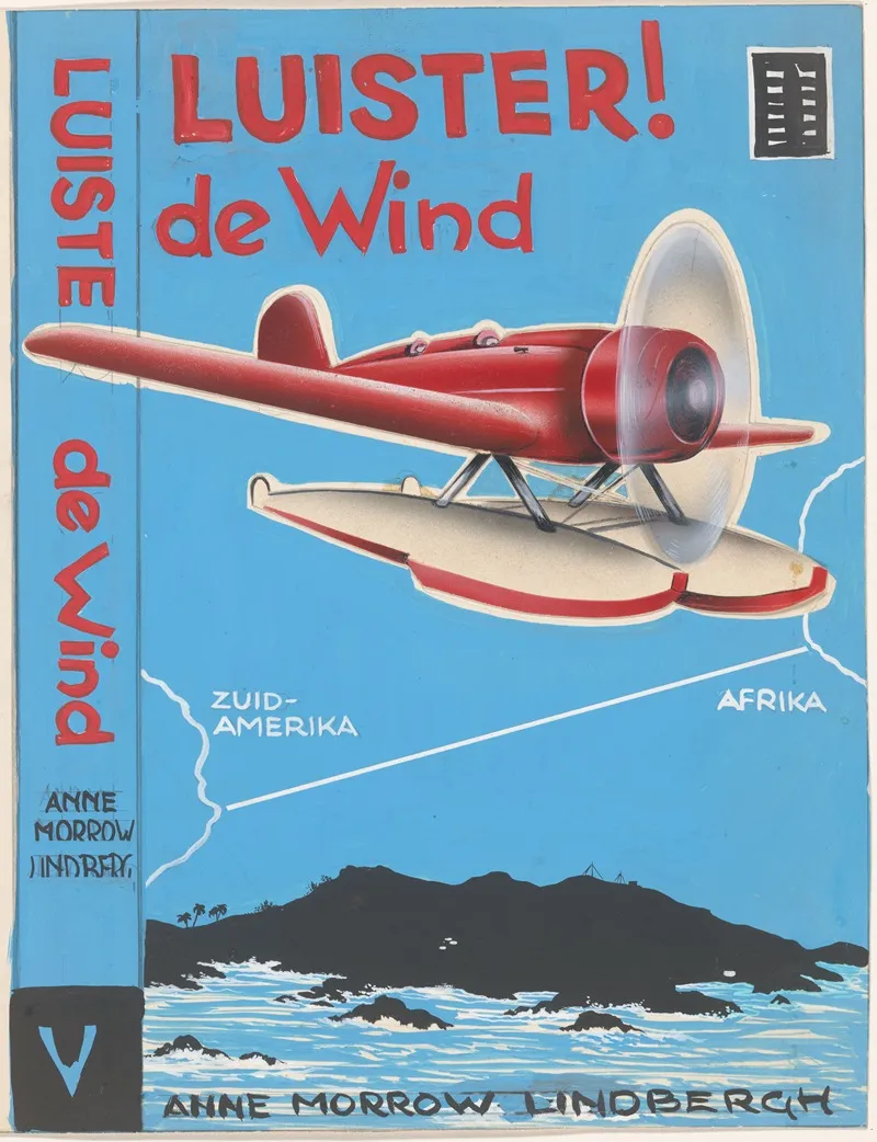 Bandontwerp Voor Anne Morrow Lindbergh Luister De Wind Listen The Wind