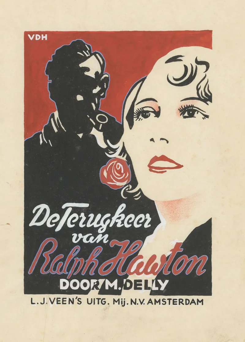 Bandontwerp Voor M Delly De Terugkeer Van Ralph Hawton La Vengeance De Ralph