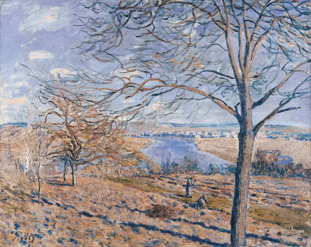 Banks Of The Loing Autumn Effect