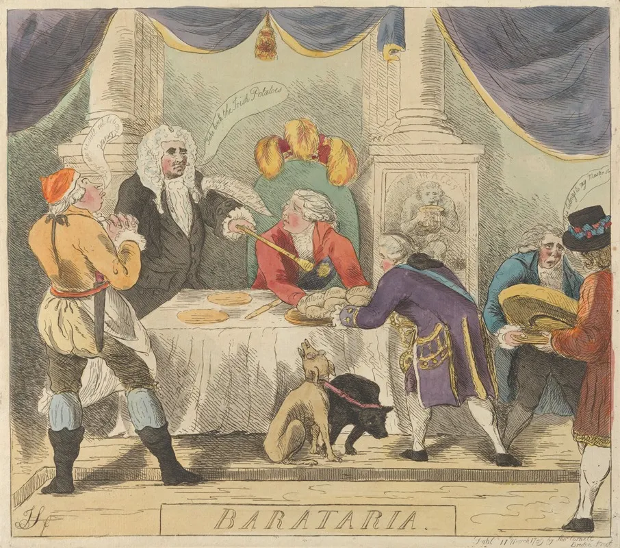 Barataria by James Sayers - Canvas Print