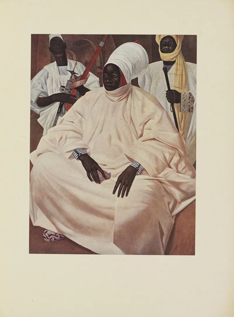 Barma Mata Sultan De Zinder 2 by Alexandre Jacovleff - Canvas Print