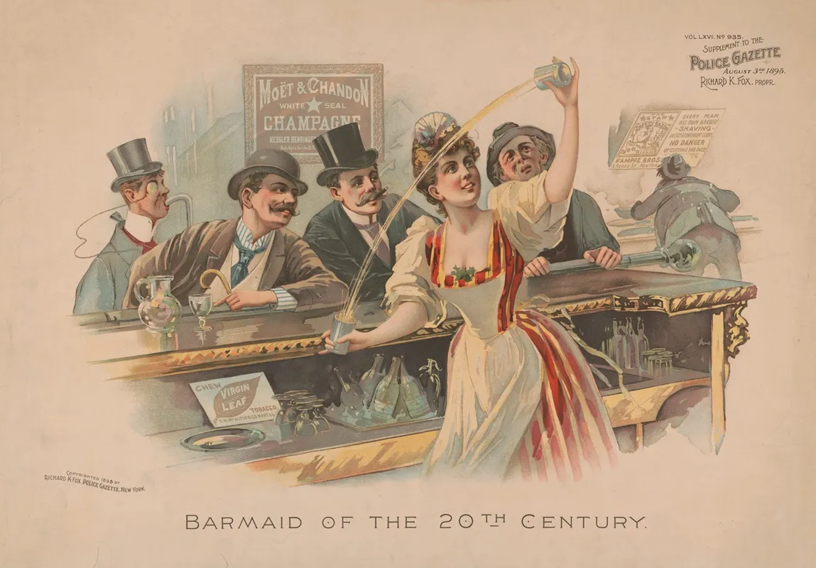 Barmaid Of The 20th Century
