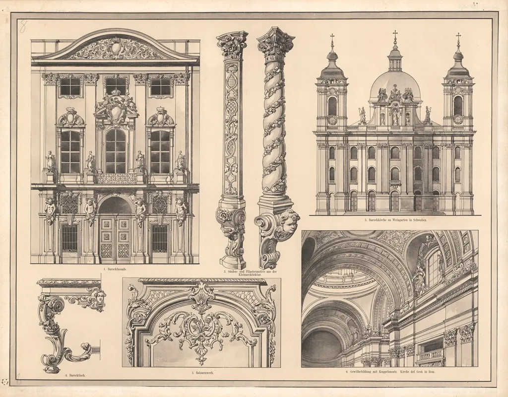 Baroque by Ferdinand Hirt &amp; Sohn - Canvas Print