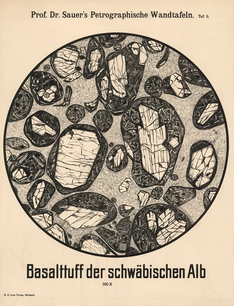 Basalt Tuff From The Swabian Alps