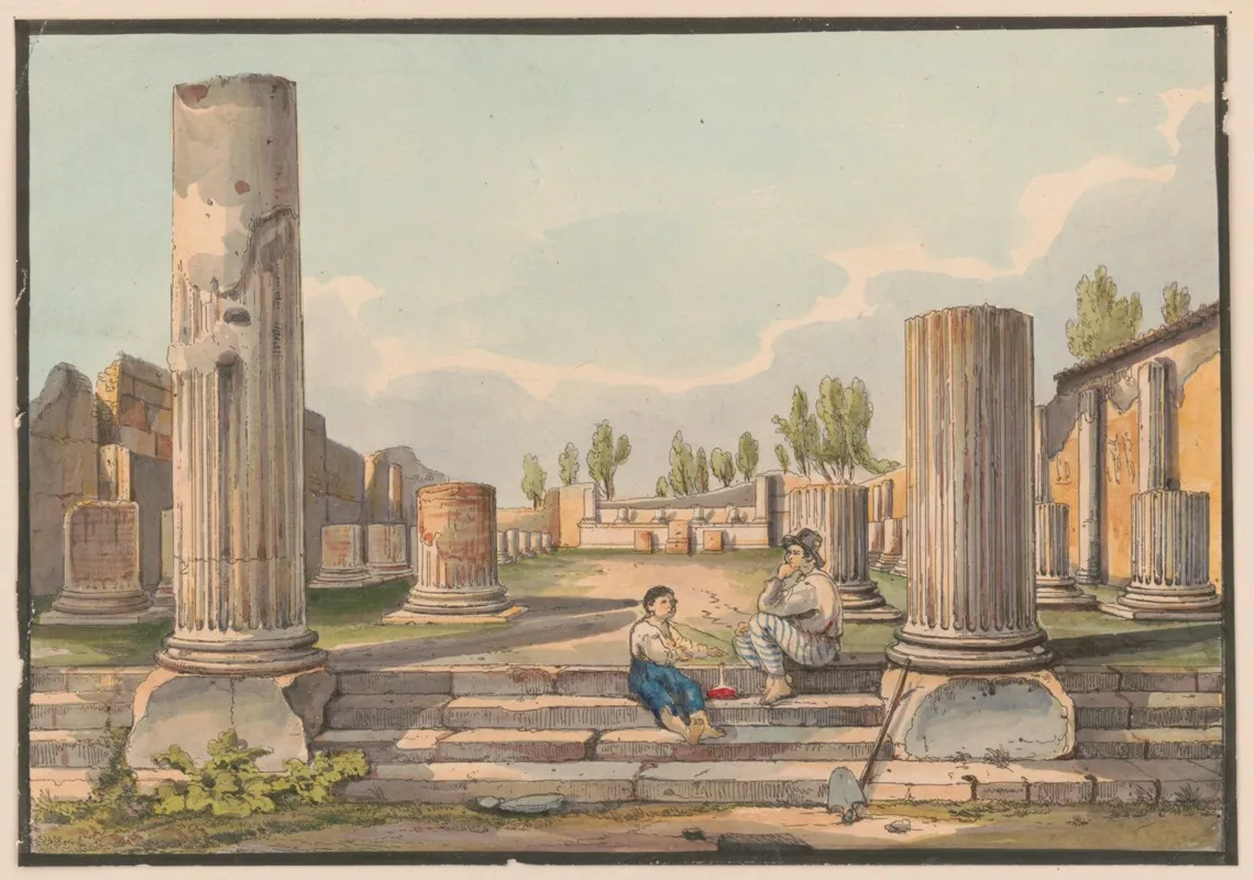 Basilica A Pompei by Giacomo Lenghi - Canvas Print