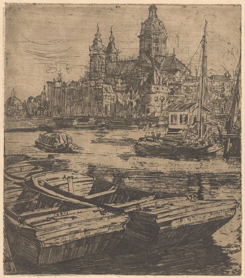 Basiliek Van De Heilige Nicolaas In Amsterdam