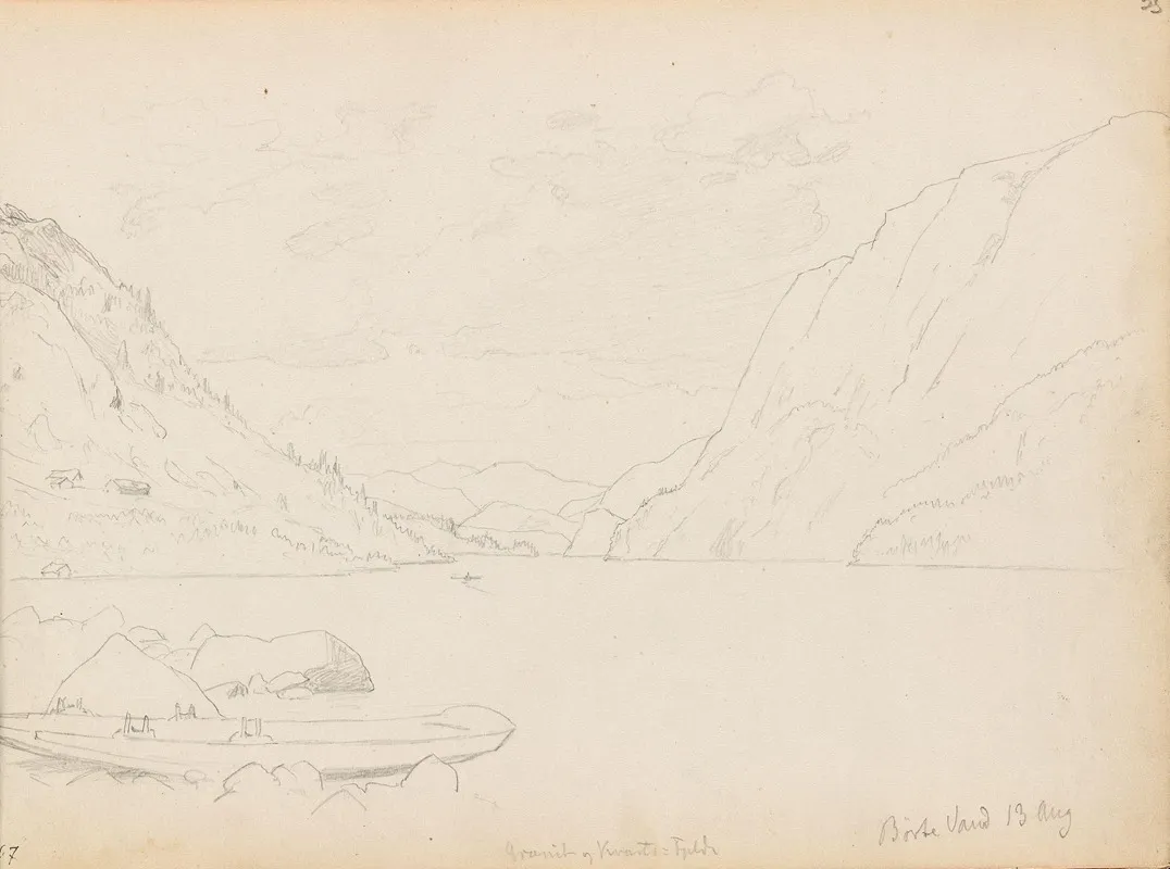 Bat Pa Stranden Byrtevatn