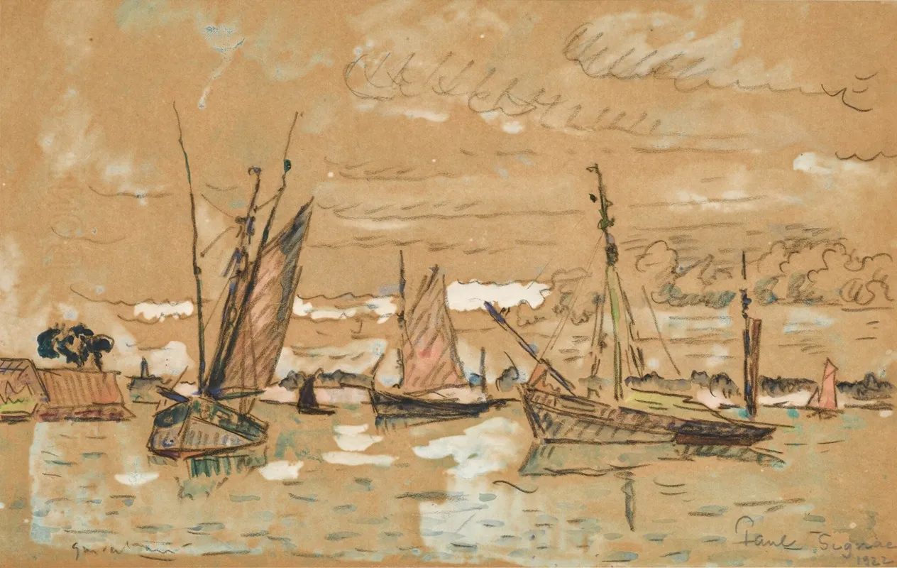 Bateaux A Honfleur