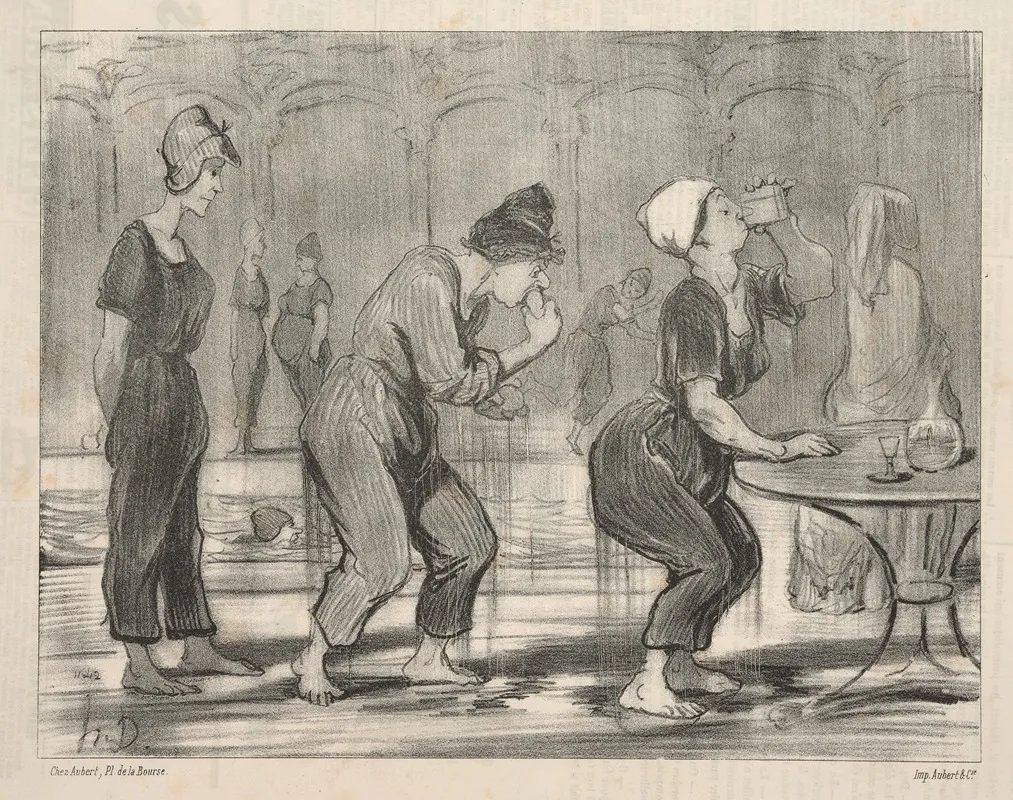 Bathers Series Between Dives