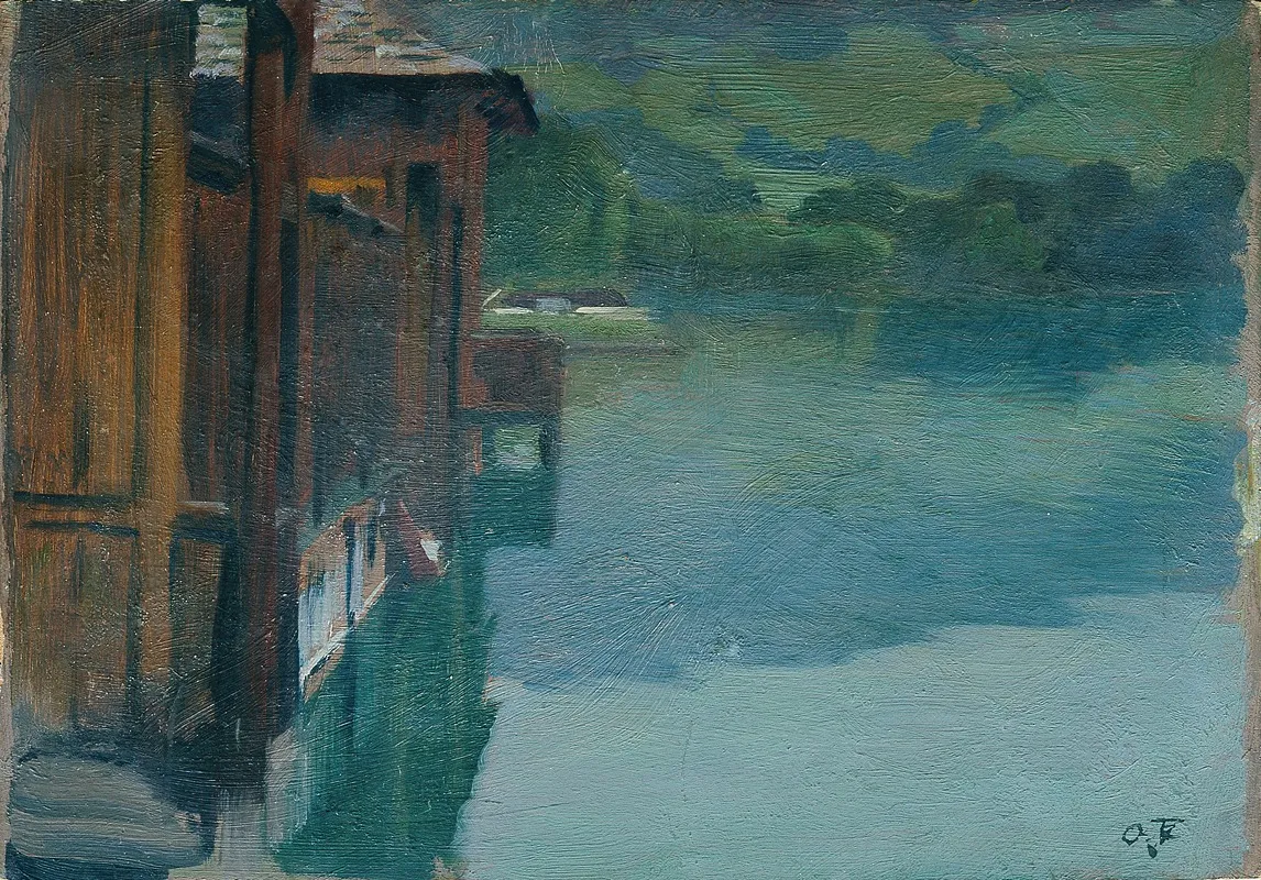 Bathing Cabin In Gmunden