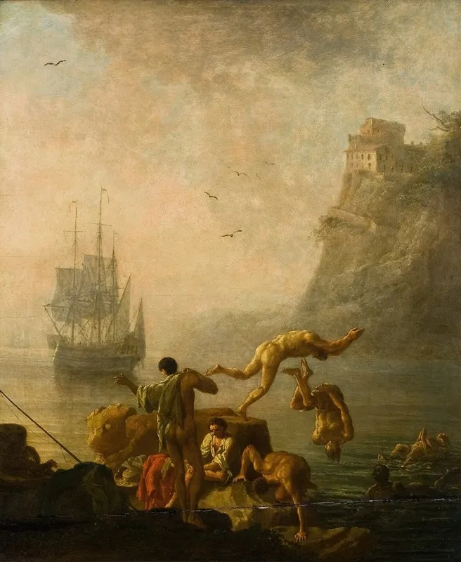 Bathing Men