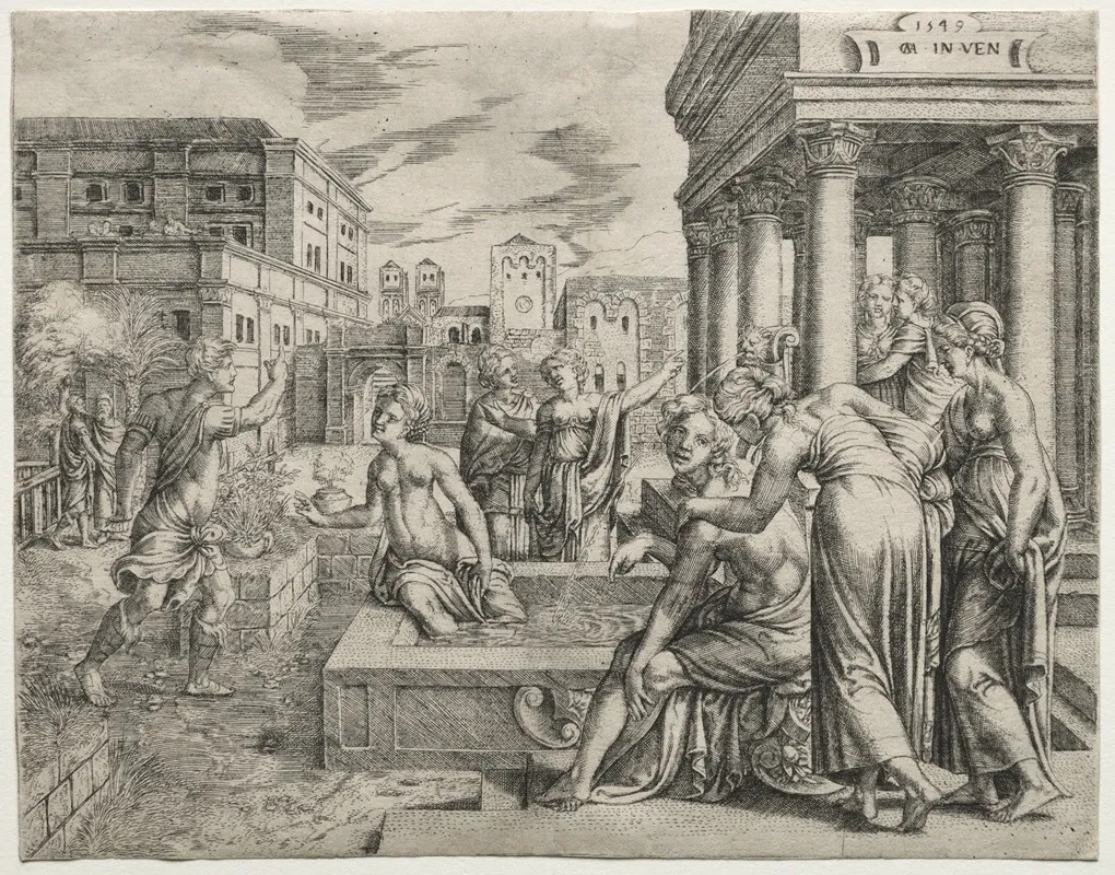 Bathsheba In The Bath