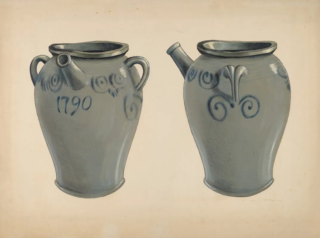 Batter Jar by Fred Weiss - Canvas Print