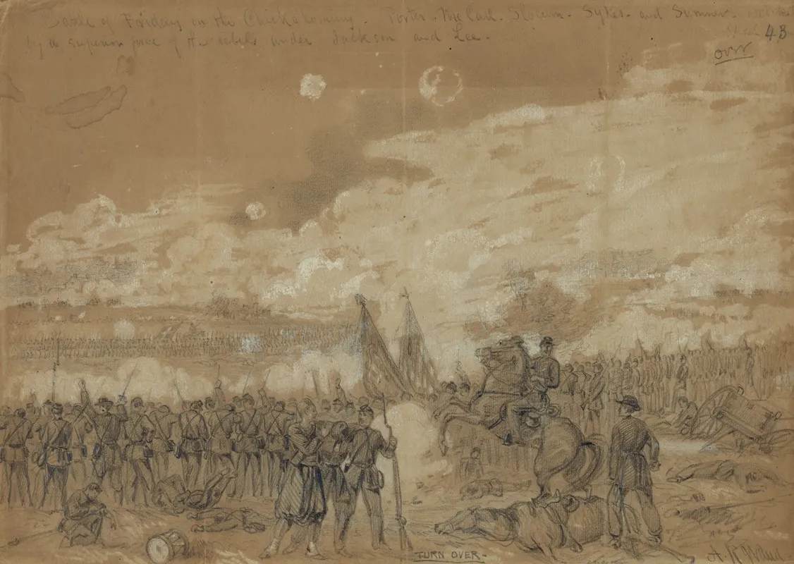 Battle Of Friday On The Chickahominy