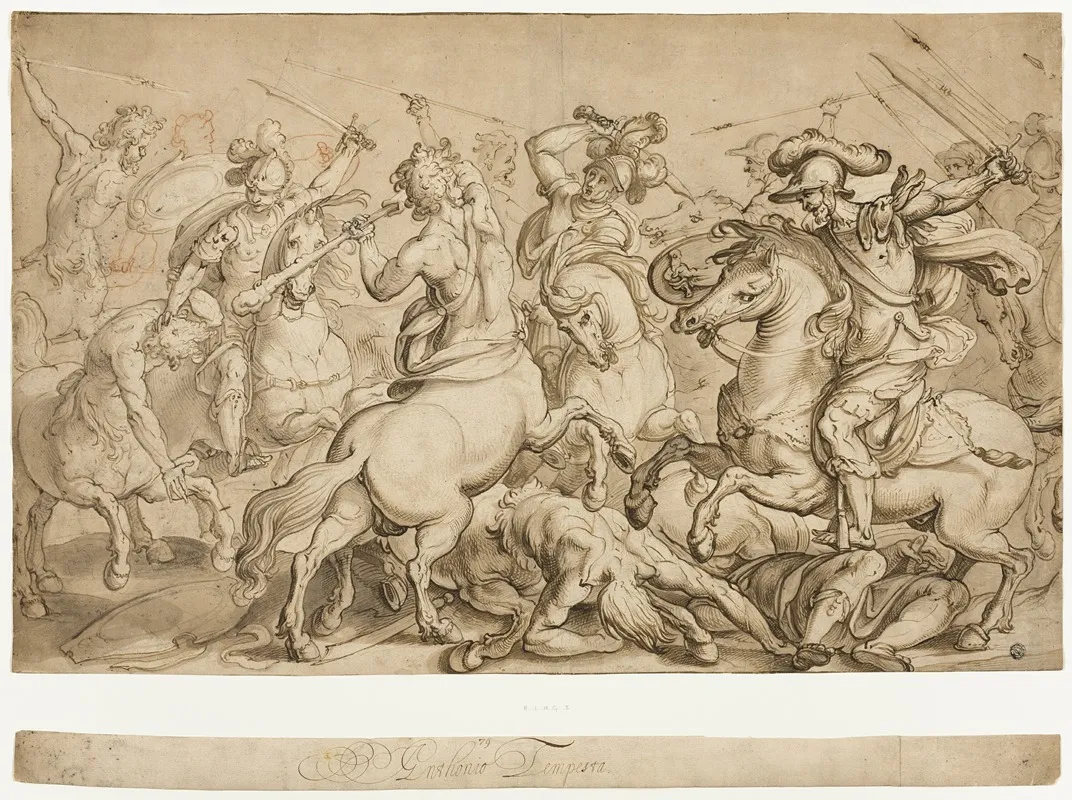 Battle Of The Lapiths And Centaurs 2