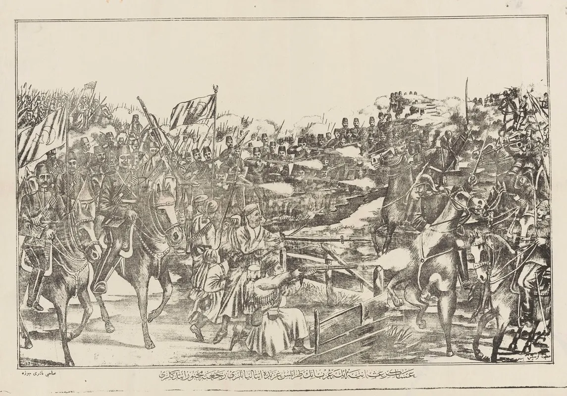 Battle Of Tripoli Ottoman Army Fights Italians