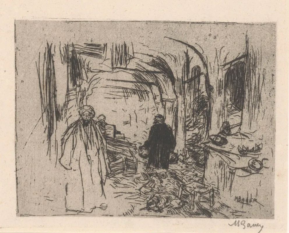 Bazaar In Constantinopel 2
