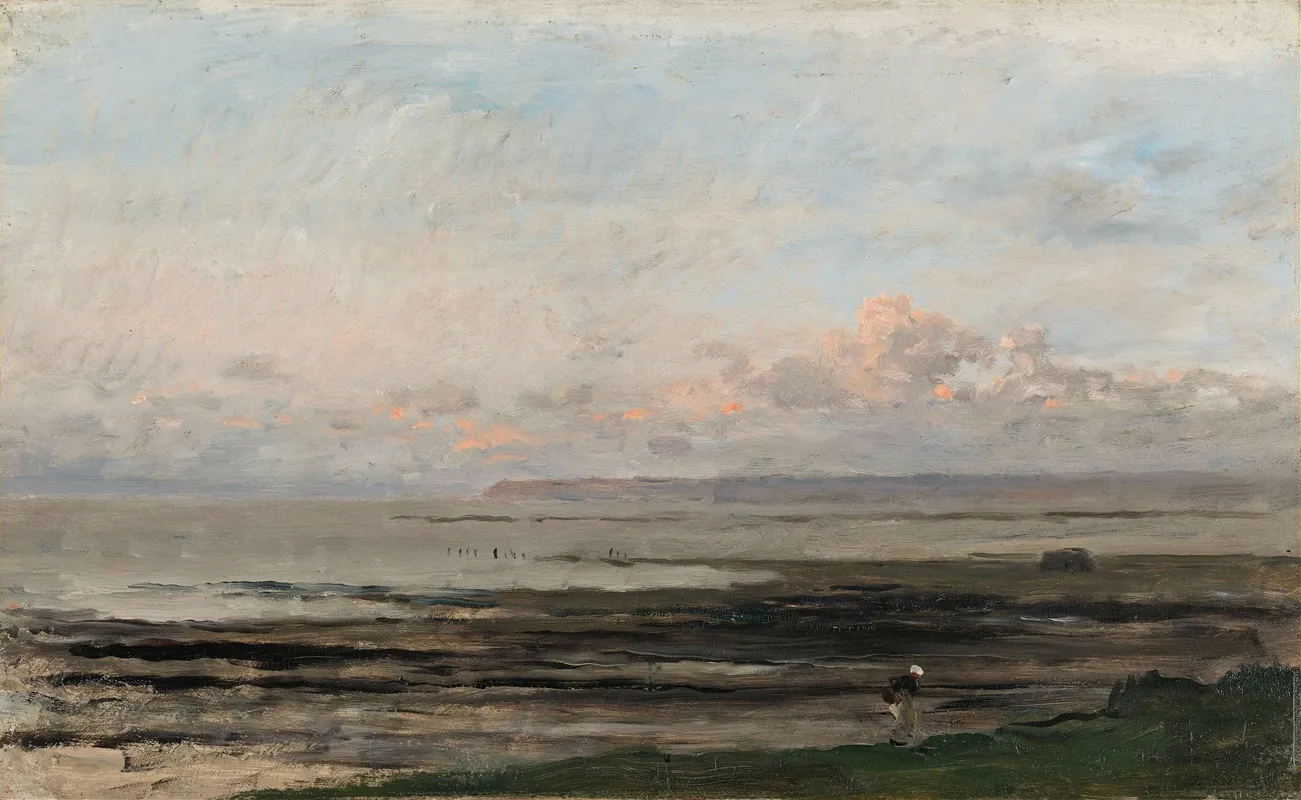 Beach At Ebb Tide