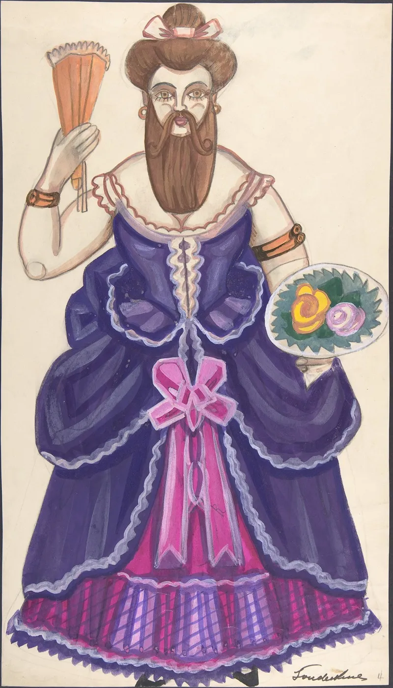 Bearded Lady