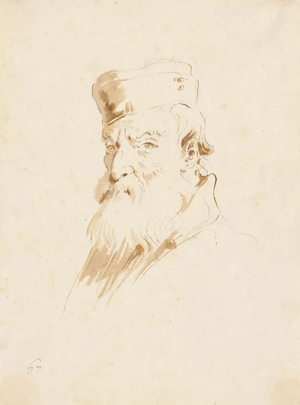 Bearded Man Wearing A Cap